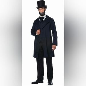 California Costumes Men's Dark Blue Trench Coat